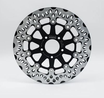 Bromsskiva Drag Specialties FTK Diskle svart H-D 08-24