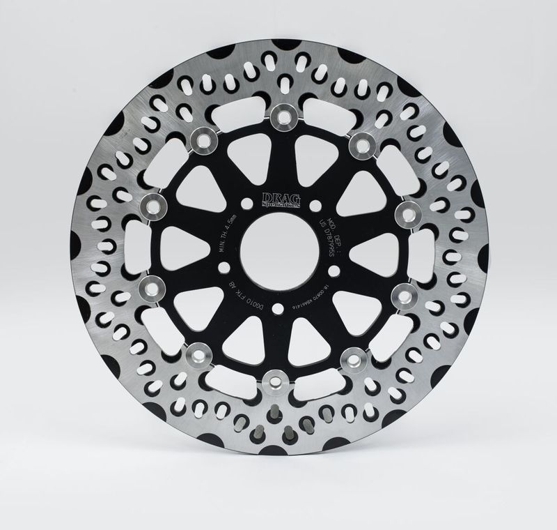 Bromsskiva Drag Specialties FTK Diskle svart H-D 08-24