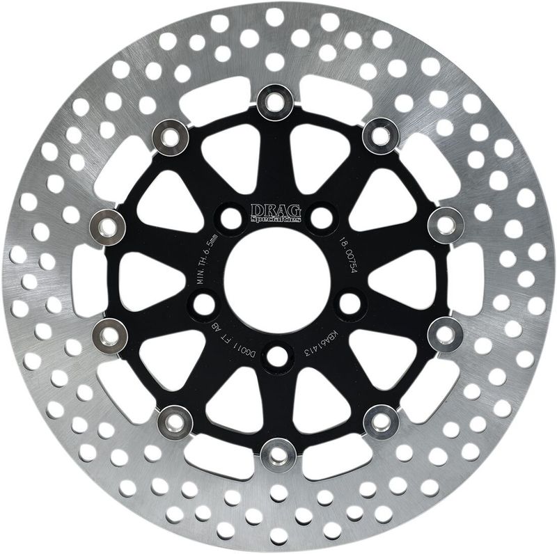 Bromsskiva Drag Specialties flytande rund Touring 12-24