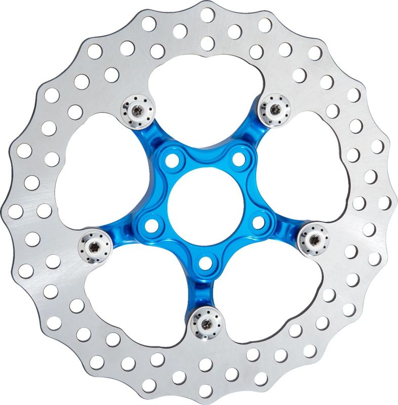 Bromsskiva Arlen Ness Spider 11.5 fram/bak blå