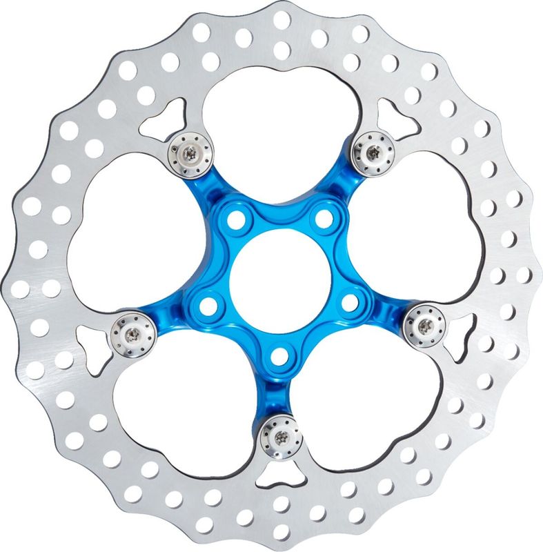 Bromsskiva Arlen Ness Spider 11.8 fram/bak blå