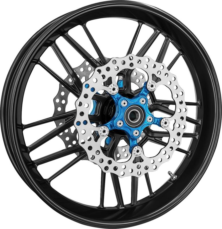 Bromsskiva Arlen Ness Spider 11.8 fram/bak blå