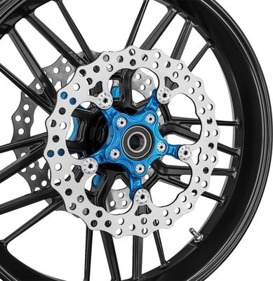Bromsskiva Arlen Ness Spider 11.8 fram/bak blå