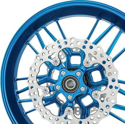 Bromsskiva Arlen Ness Spider 11.8 fram/bak blå
