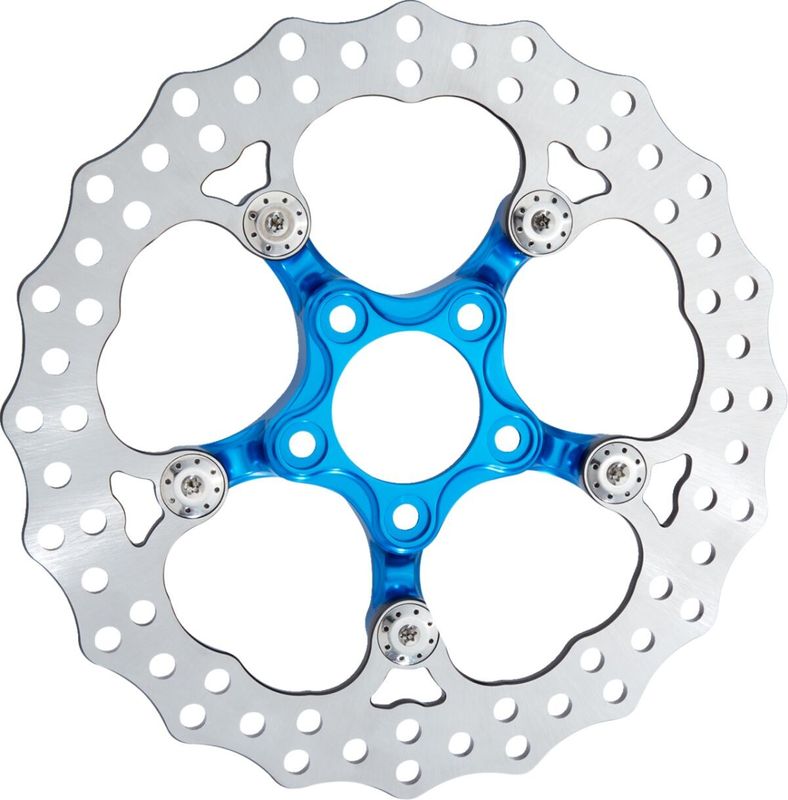 Bromsskiva bak Arlen Ness Spider FLT 11.8 blå