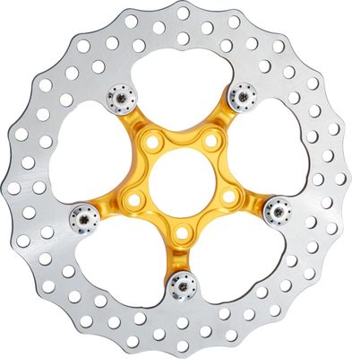 Bromsskiva Arlen Ness Spider 11.5 fram/bak guld 300-064