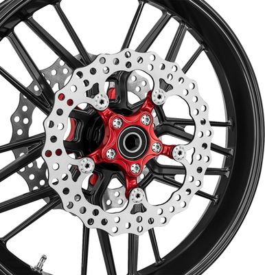 Bromsskiva Arlen Ness Spider 11.8 fram/bak röd