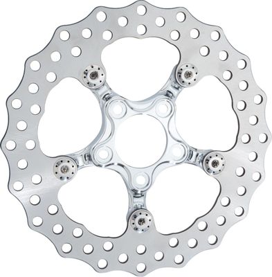 Bromsskiva Arlen Ness Spider 11.5 fram/bak krom