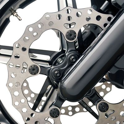 Bromsskiva Arlen Ness Adaptor All svart