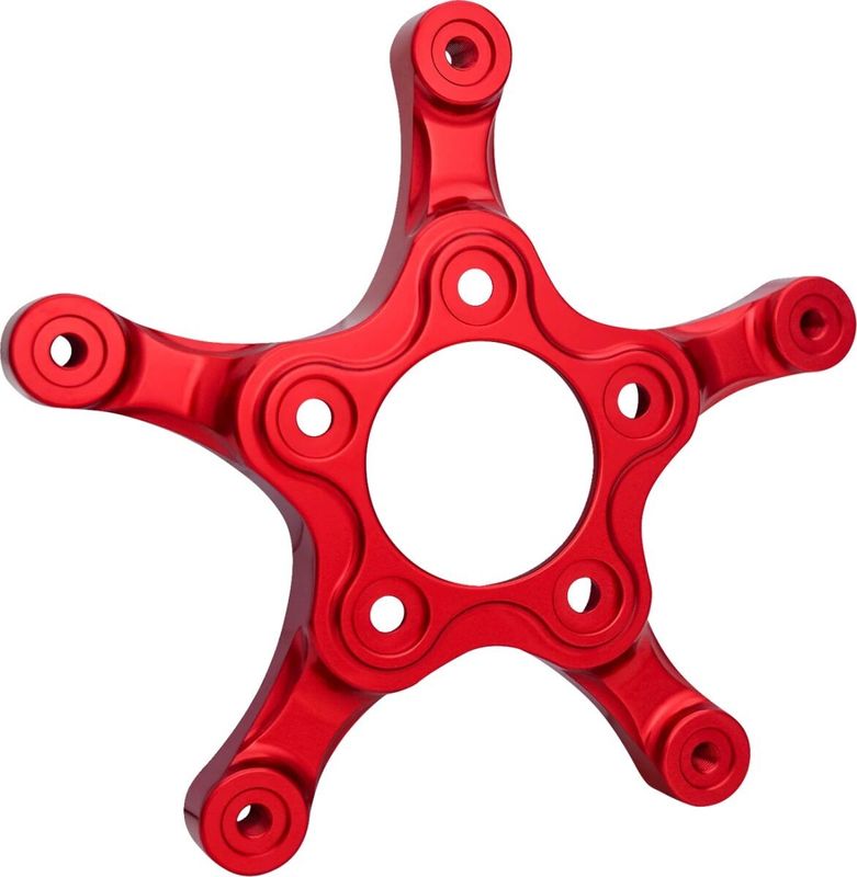 Bromsskiva Arlen Ness Adaptor 320MM röd