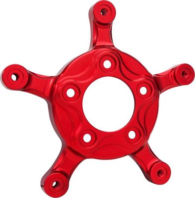 Bromsskiva Arlen Ness Adaptor Stock röd