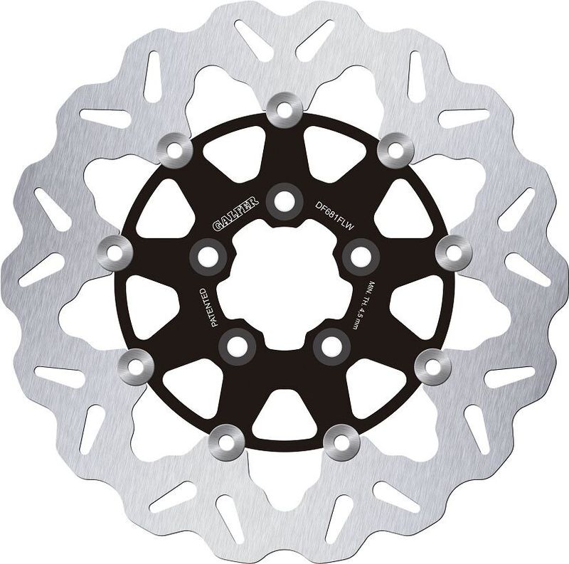 Bromsskiva Galfer flytande stål H-D 00-23 DF681FLW