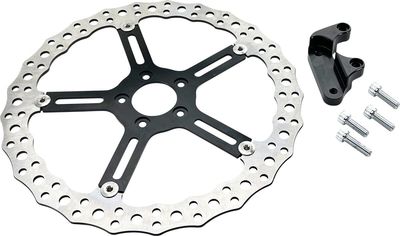 Bromsskiva fram Arlen Ness Jagged 15" vänster Right front FXLRS 20-26 m.fl.