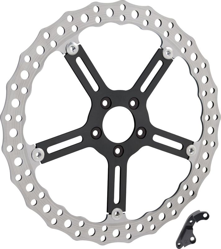 Bromsskiva fram Arlen Ness Jagged 15" höger Right front FXLRS 20-26 m.fl.