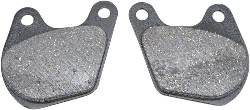 Bromsbelägg Drag Specialties FAD072 organiska Touring 80-83, Sportster 77-81