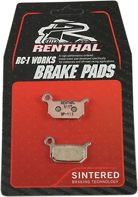 Bromsbelägg Renthal RC-1 Works sintrade Ktm 04-upp, Husqvarna 17-24, Gas Gas 21-24