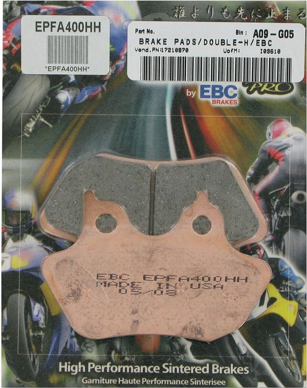 Bromsbelägg EBC EPFA400HH Extreme EPFA sintrade H-D 00-07
