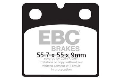 Bromsbelägg EBC FA018V Vee Semi-Sintered sintrade