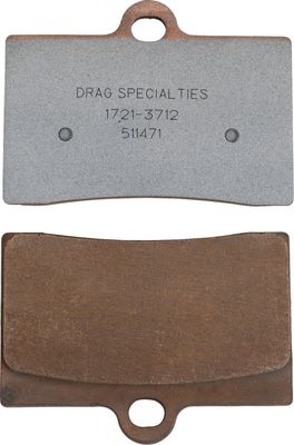 Bromsbelägg Drag Specialties HDP614 Buell sintrade