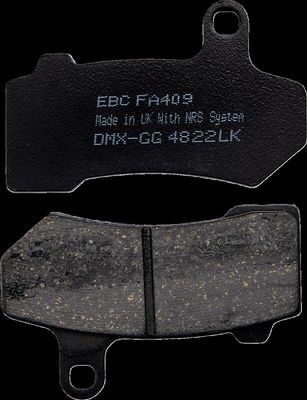 Bromsbelägg EBC FA409 Buell organiska Touring 08-24, V-Rod 05-17