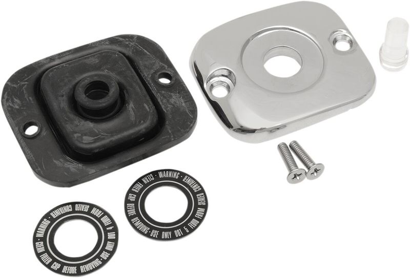 Lock huvudcylinder fram Drag Specialties krom Dyna 12-17