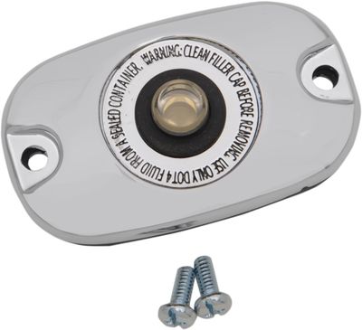 Lock huvudcylinder bak Drag Specialties Brake krom bak Softail 06-17, Dyna 16-17