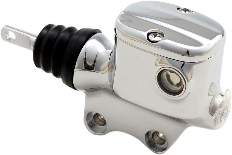 Huvudcylinder broms bak Drag Specialties krom Touring 08-13