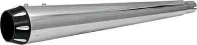 Lock Bassani Xhaust Fluted Endcap svart