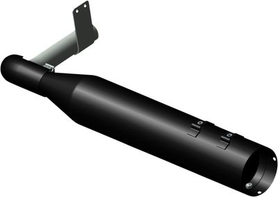 Avgasrör Khrome Werks Sidekick Ghost Touring 09-24 svart