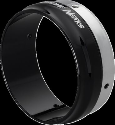 Avgassystem Khrome Werks 4-1/2" Touring 17-upp svart