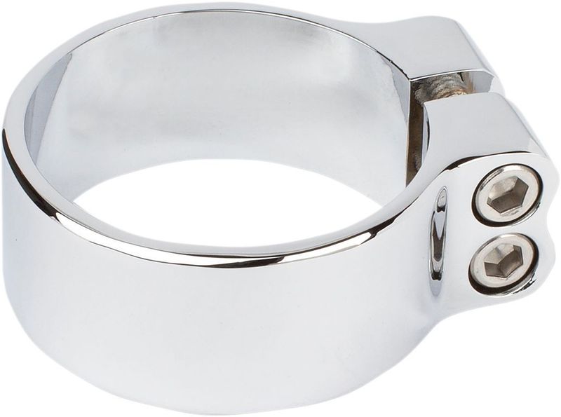 Klammer ljuddämpare Arlen Ness 2-1/2" krom Touring, Trike 17-26