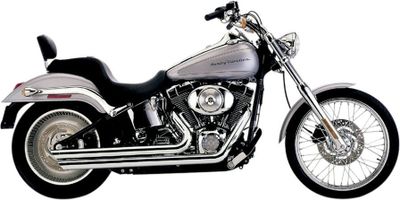 Avgassystem Cobra Speedster SlashDown krom Softail 07-11