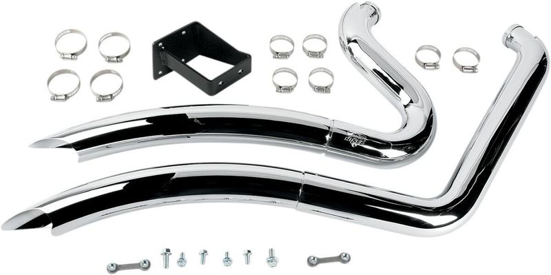 Avgassystem Vance & Hines Radius 2 krom Big Dog K9 1917 / MASTIFF 1917 06-10