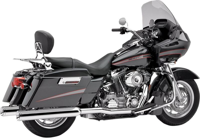 Avgasrör Cobra True dubbel krom FLT/Touring 95-06