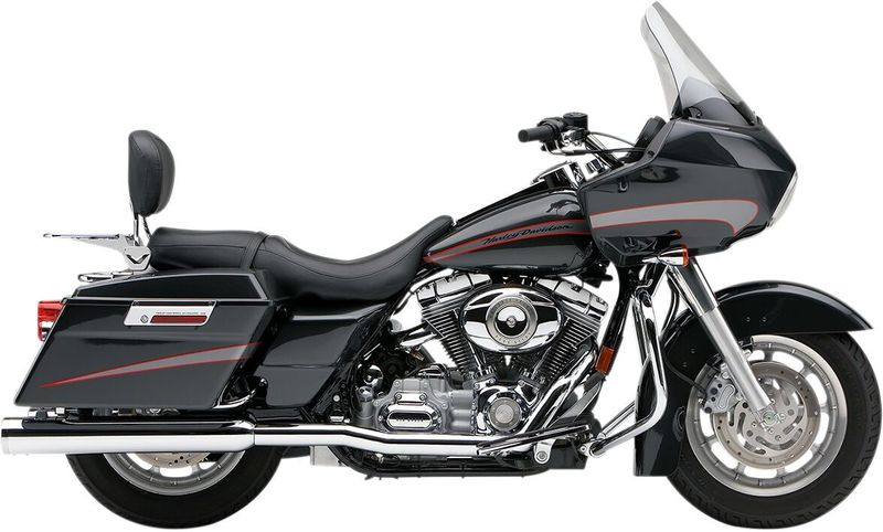 Avgasrör Cobra True dubbel krom FLT/Touring 95-06