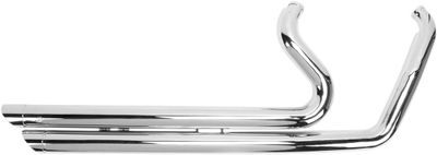 Avgassystem Cobra Speedster SlashDown krom Dyna 06-11