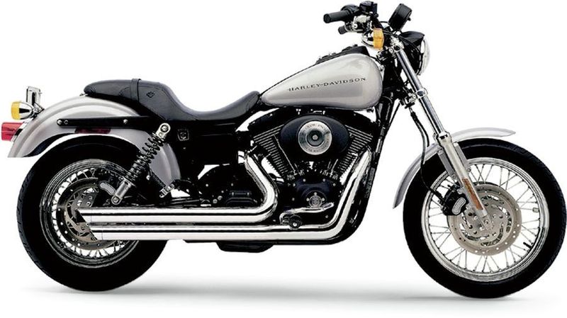 Avgassystem Cobra Speedster SlashDown krom Dyna 91-05
