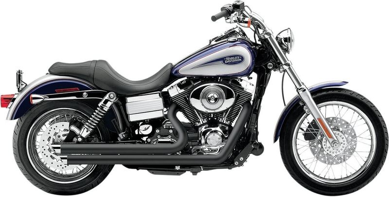 Avgassystem Cobra Speedster SlashDown Dyna 12-17 svart