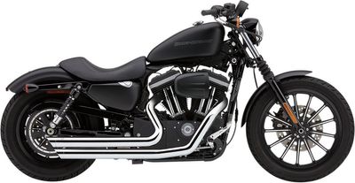 Avgassystem Cobra Speedster SlashDown krom XL Sportster 04-06