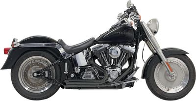 Avgassystem Bassani Xhaust Pro-Street Softail 86-17 svart
