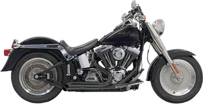Avgassystem Bassani Xhaust Pro-Street Softail 86-17 svart