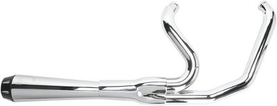 Avgassystem Bassani Xhaust Rage 2 1 FXR 84-94 krom