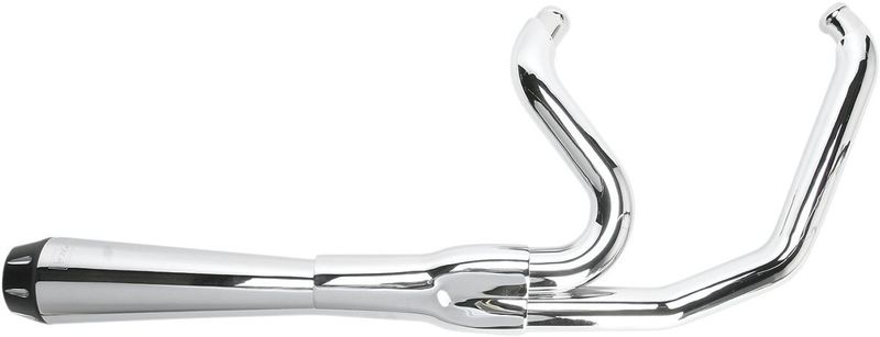 Avgassystem Bassani Xhaust Rage 2 1 FXR 84-94 krom