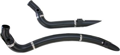 Avgassystem Bassani Xhaust Sweeper svart krom Softail 86-17, Dyna 91-17
