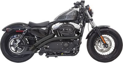 Avgassystem Bassani Xhaust Sweepers Sportster 14-22 svart