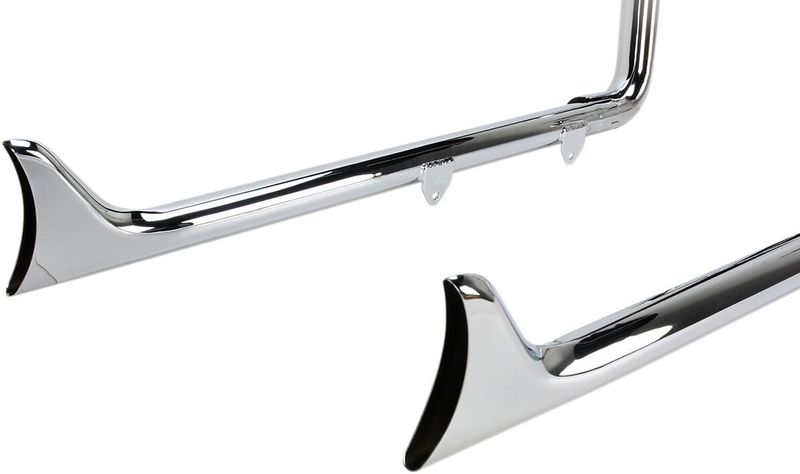 Avgassystem Bassani Xhaust True Fishtail 36 krom Softail 89-17