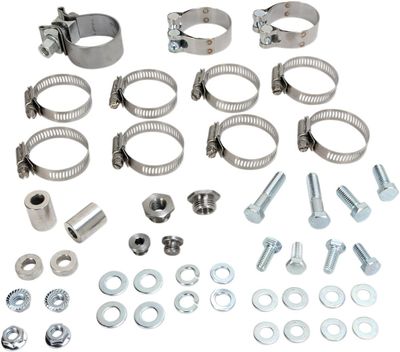 Avgassystem Bassani Xhaust True Fishtail 36 krom Softail 89-17