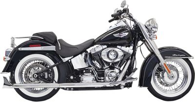 Avgassystem Bassani Xhaust True Fishtail 30 W/30 Softail 89-17
