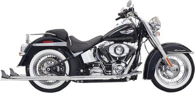 Avgassystem Bassani Xhaust True Fishtail 36 W/36 Softail 89-17