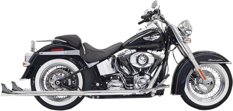 Avgassystem Bassani Xhaust True Fishtail 36 W/36 Softail 89-17